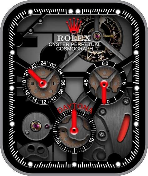 rolex iwatch face|Rolex watch faces download.